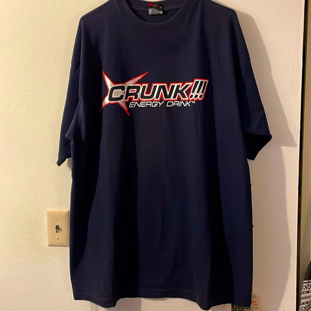 CRUNK Energy Drink!!  XXL Mens Tee